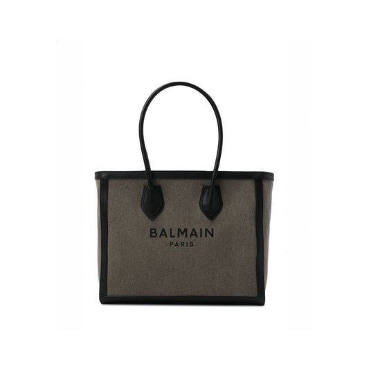 Bicolor Cotton Tote Bag