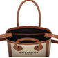 Brown Cotton Tote Bag