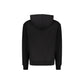Black Cotton Hoodie