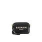 Black Cotton Shoulder Bag