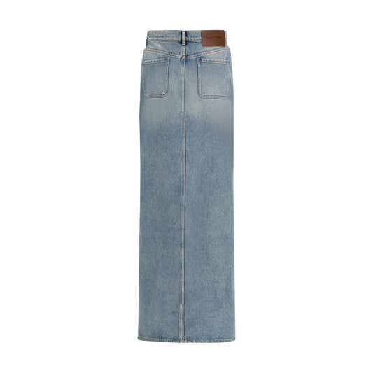 Blue Denim Skirt