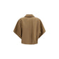 Brown Cotton Coat
