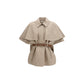 Beige Cotton Coat