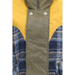 Blue Polyamide Sleveless Jacket