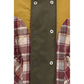 Multicolor Polyamide Sleeveless Jacket