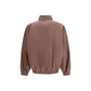 Brown Polyamide Bomber