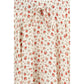 Multicolor Silk Midi Skirt