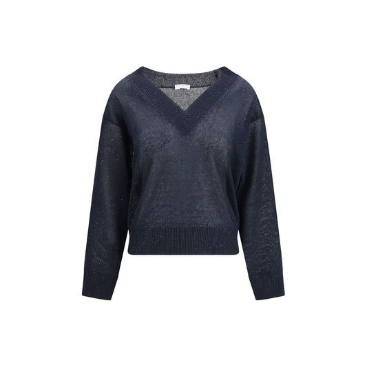 Blue Linen T-Shirt