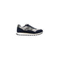 Bicolor Polyester Athletic Sneakers