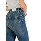 Blue Cotton Skinny Jeans