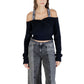 Black Cotton Sweatshirt