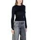 Black Viscose Sweatshirt