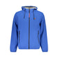 Blu Polyester Men's Jacket