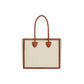 Beige Cotton Tote Bag