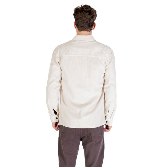 Cream Cotton Shell Jacket