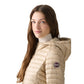 Beige Polyamide Coat