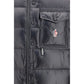 Black Polyamide Sleveless Jacket