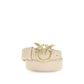 Beige Calf Leather Bos Taurus Regular Belt
