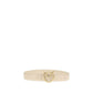 Beige Calf Leather Bos Taurus Regular Belt