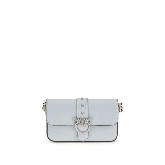 Blue Calf Leather Bos Taurus Shoulder Bag