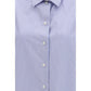 Blue Cotton Pattern Shirt