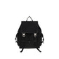 Black Fabric Backpack