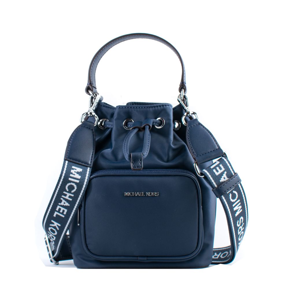 Blue Nylon Backet Bag