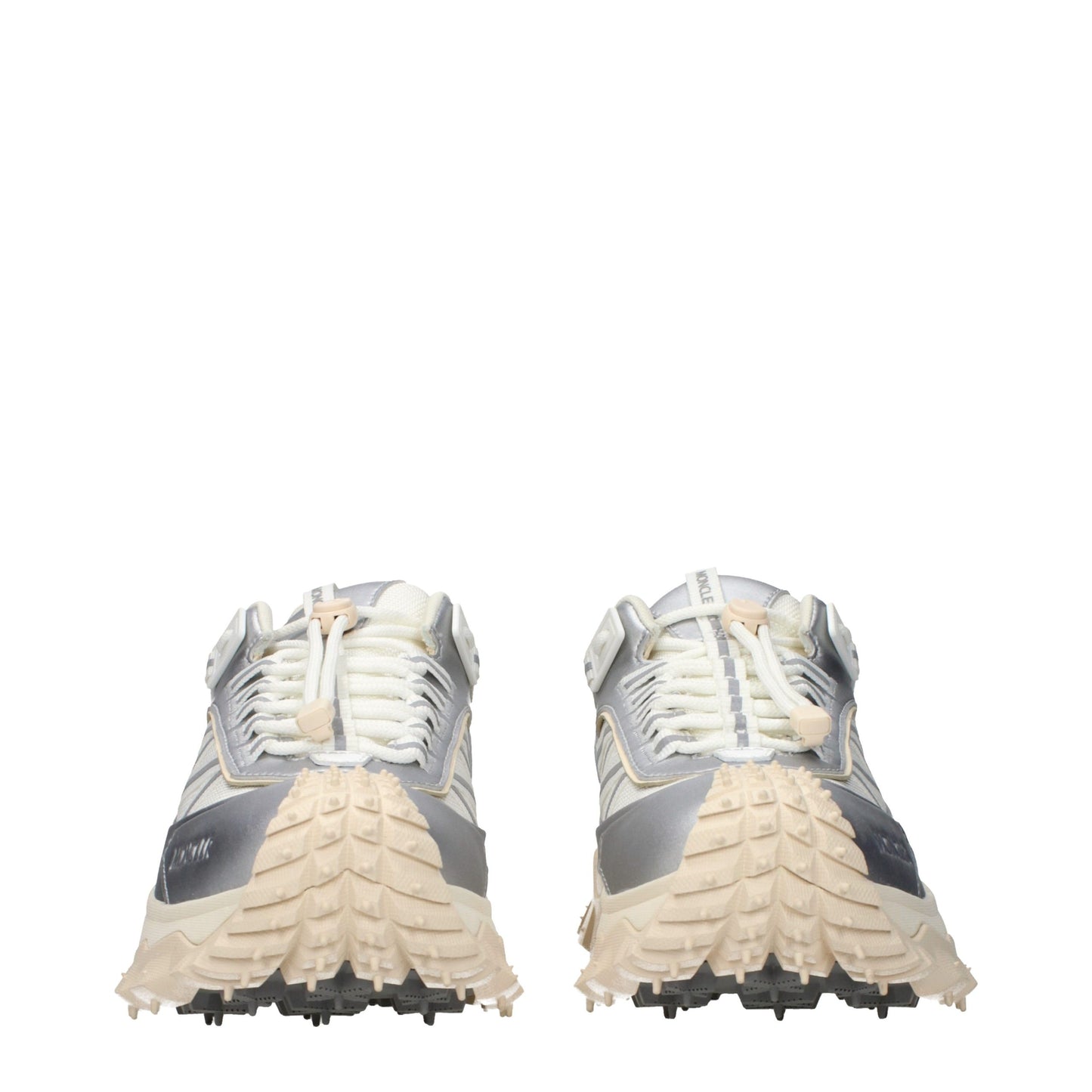 Gray Fabric Athletic Sneakers