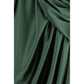 Bicolor Polyester Casual Dress