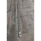 Gray Lyocell Midi Skirt