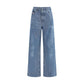 Blue Cotton Relaxed Fit Jeans