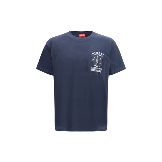 Blue Cotton T-Shirt