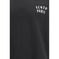 Black Cotton Long Sleeve T-Shirt