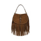 Brown Calf Leather Bos Taurus Shoulder Bag