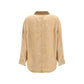 Orange Linen Coat