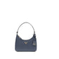 Blue Recycled Polyamide Shoulder Bag