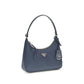 Blue Recycled Polyamide Shoulder Bag