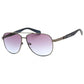 Gray Metal Sunglasses