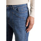 Light Blue Cotton Skinny Jeans