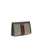 Brown Fabric Handbag