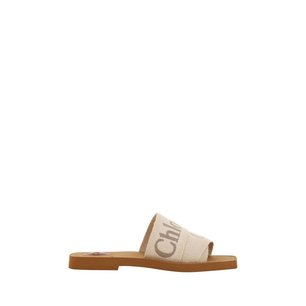 Multicolor Cotton Sandals