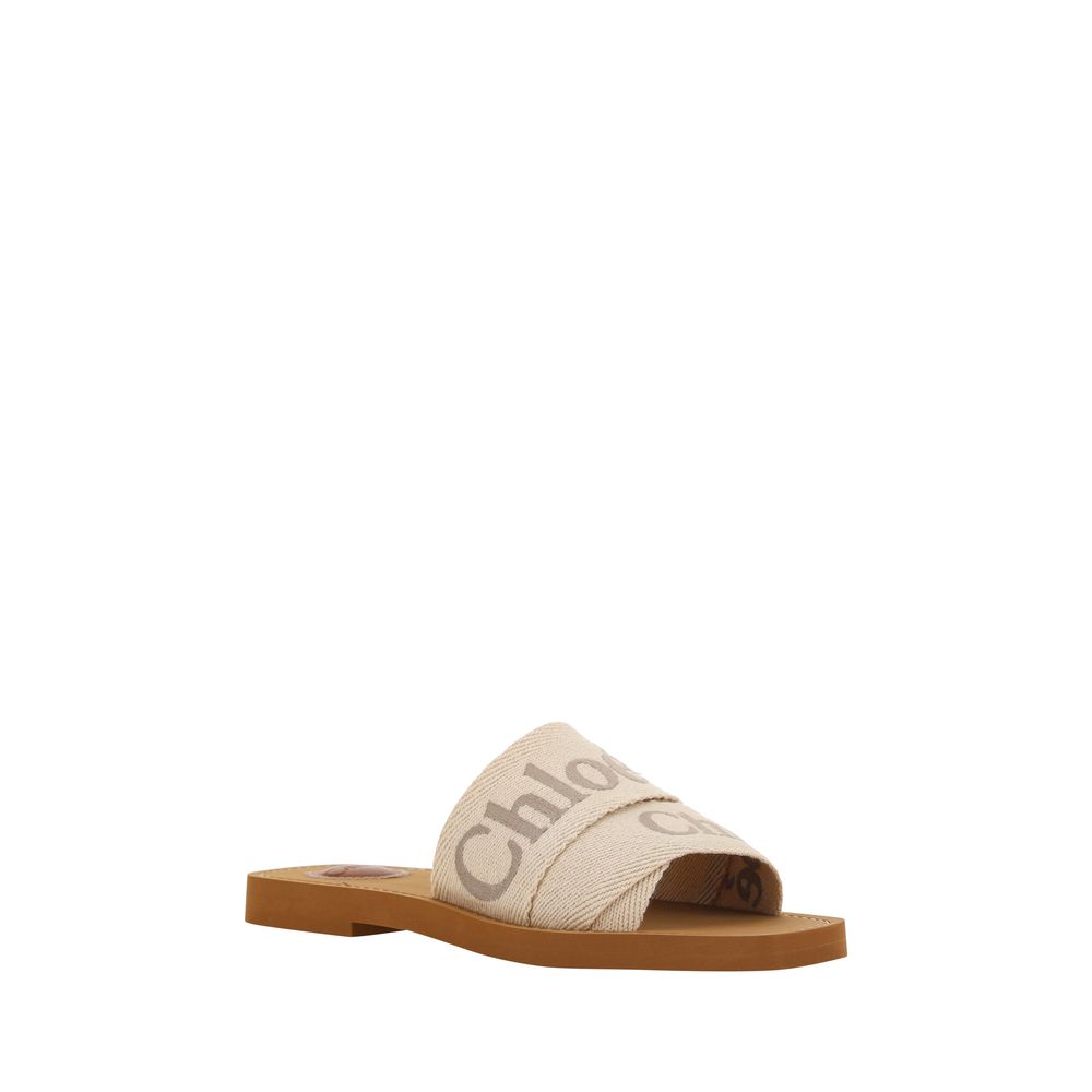 Multicolor Cotton Sandals