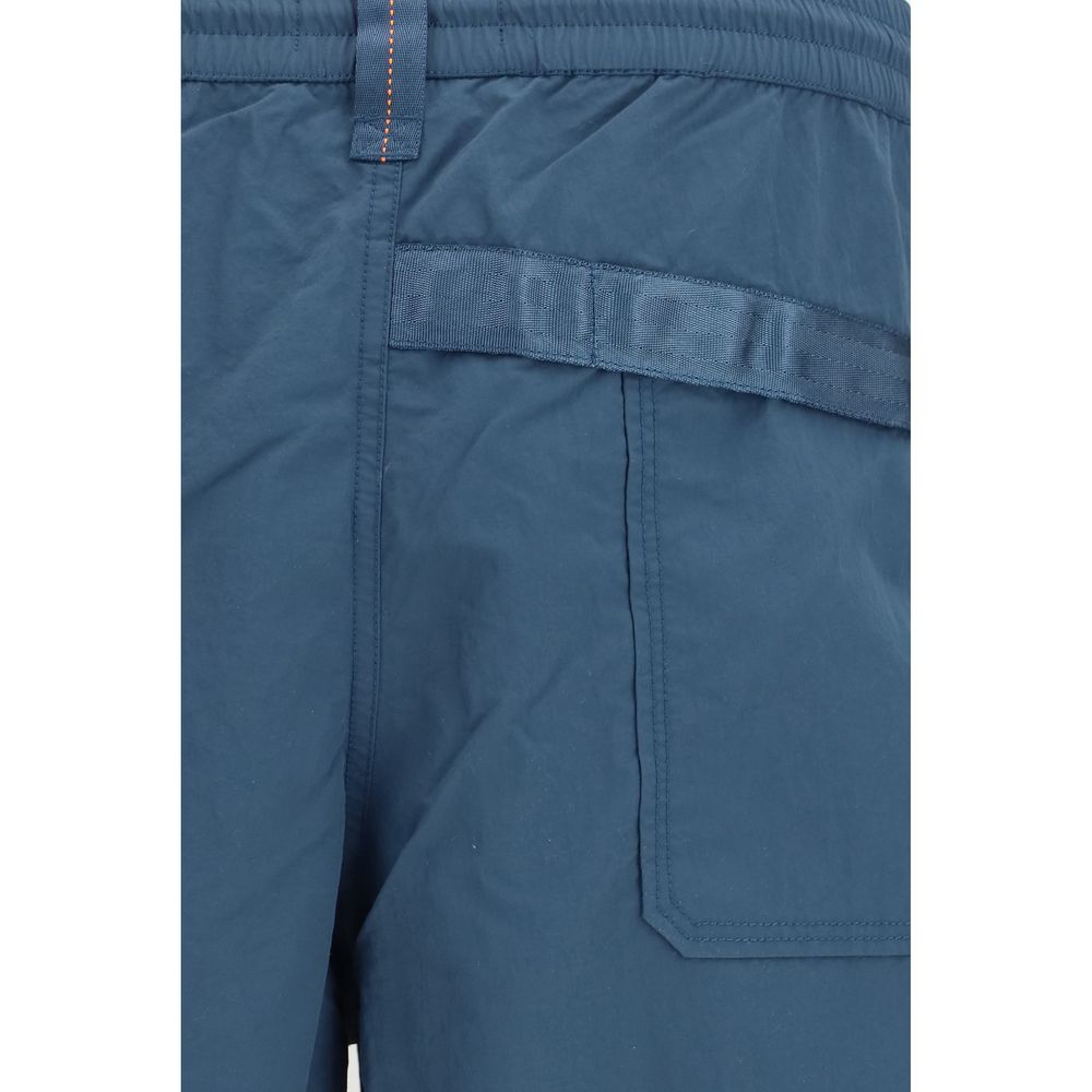 Blue Polyamide Swim Shorts