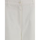 Beige Cotton Cargo Pants