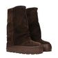Brown Leather Ankle Boots