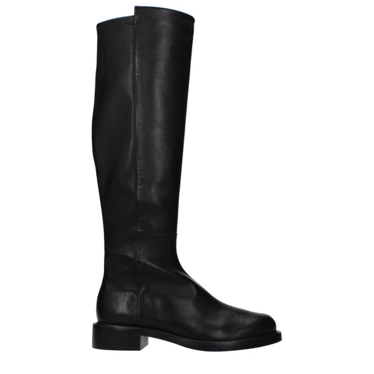 Black Leather Over The Knee