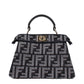 Black Fabric Handbag