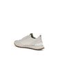 Gray Cotton Athletic Sneakers