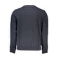 Blue Cotton Men's Sweatshirt