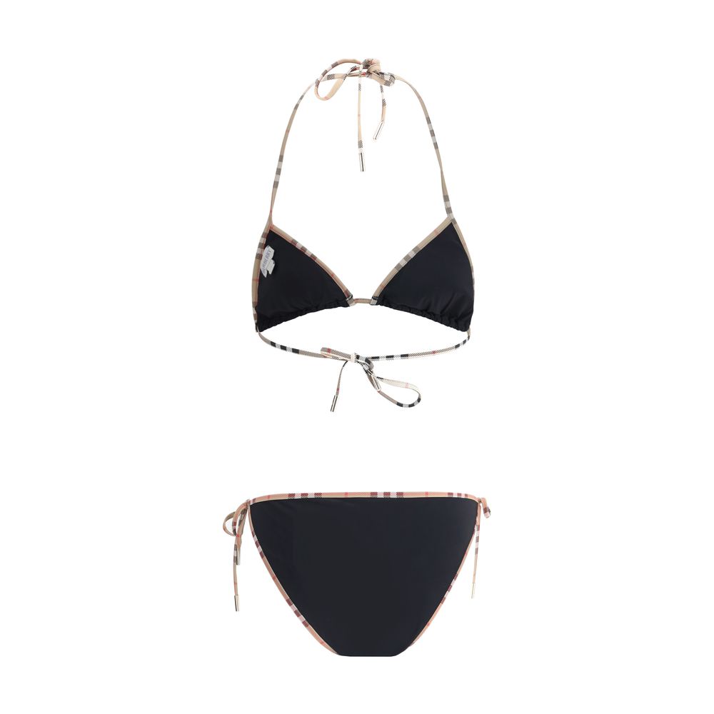 Black Polyamide Bikini